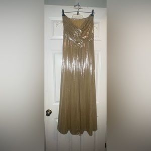 Gold Dress